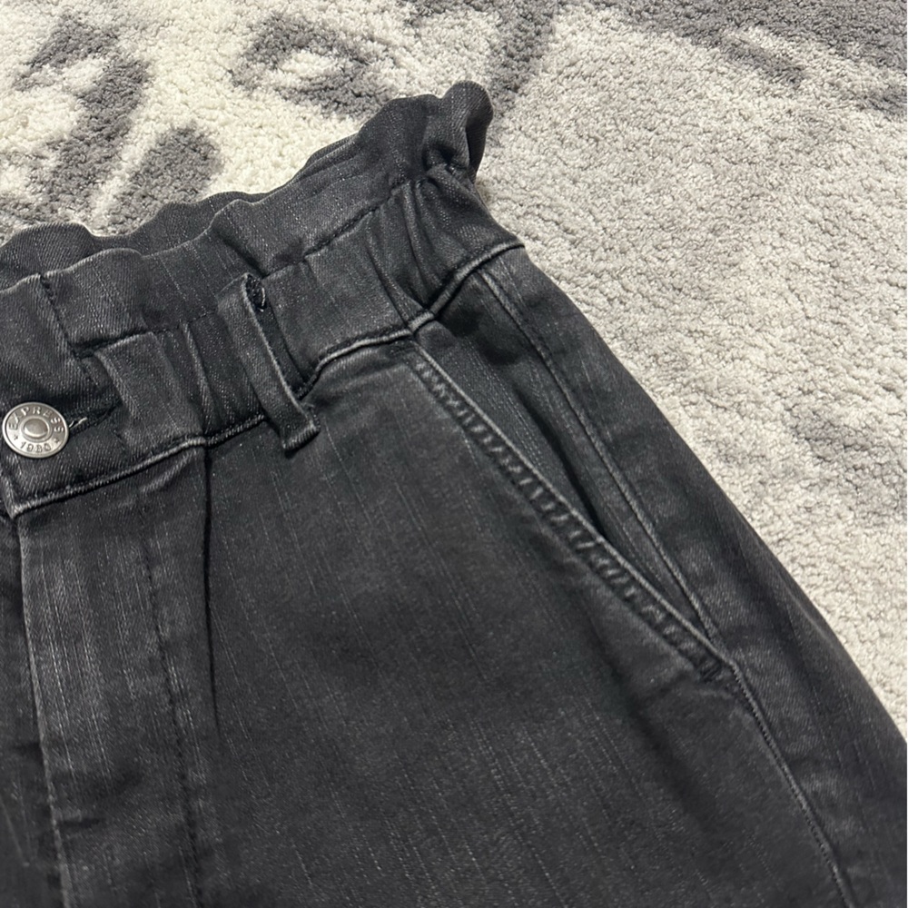 Express Super High Rise Paperbag Jeans - Picture 5 of 13